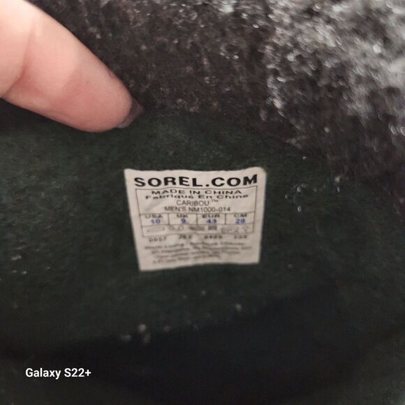 Sorel Caribou Snowboots Men SZ 10 Winter Workwear Outdoors Waterproof Gorpcore - Picture 2 of 6